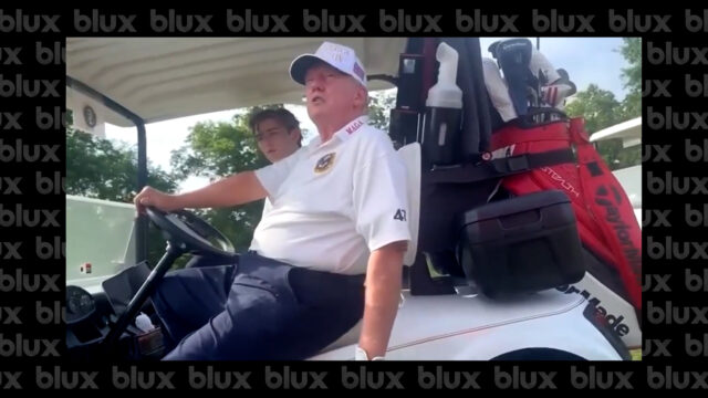 Donald Trump Golf Cart Video Ranting About Joe Biden & Kamala Harris Trending on Twitter