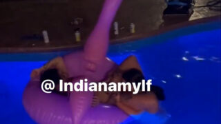 Indiana Mylf Pool lesbian sextape Onlyfans so hot